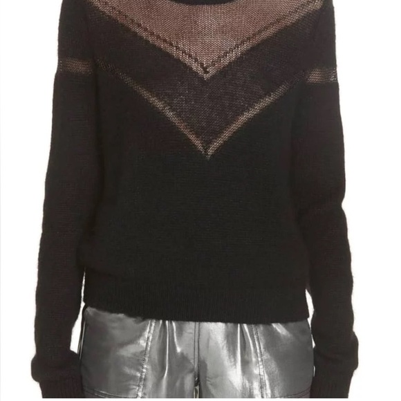 Rag & Bone Blaze Crewneck Mohair blend Sweater size XXS - Picture 4 of 6